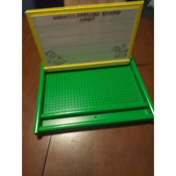 Playskool Chalk Board magnetic dry erase board vintage learning homeschool HTF - Picture 6 of 11